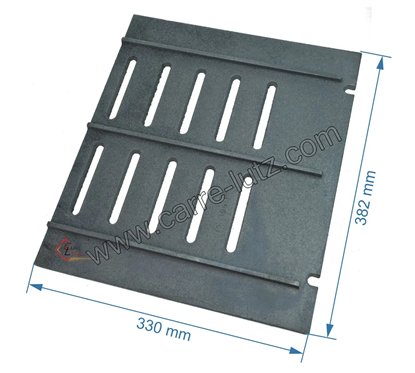 Demie grille de foyer F610196B de poêle Invicta Alma SA1