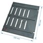 Demie grille de foyer de poêle compatible avec Invicta Alma SA1 - F610196B