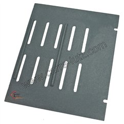 Demie grille de foyer de poêle compatible avec Invicta Alma SA1 - F610196B