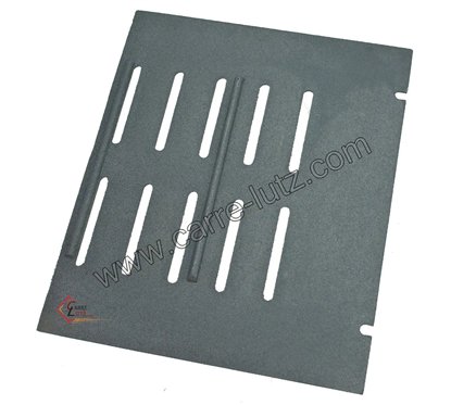 Demie grille de foyer de poêle compatible avec Invicta Alma SA1 - F610196B