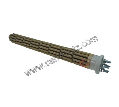 703629B  Résistance de chauffe-eau stéatite à barillets 47X440mm 3000W tous courants Monophasé ou triphasé 39,80 €