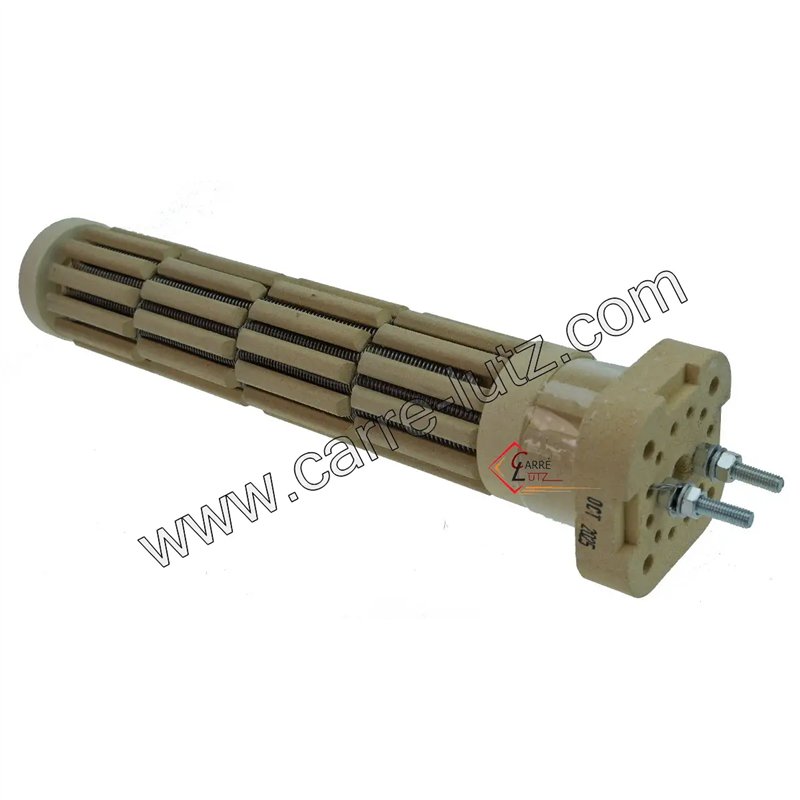 Résistance de chauffe eau stéatite tête carrée diamètre 47 mm 1200W monophasé