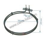 203224  Résistance circulaire 2000W de four 32041466 Waltham  13,40 €