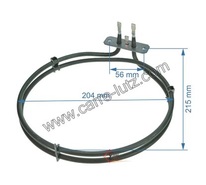 203224  Résistance circulaire 2000W de four 32041466 Waltham  13,40 €