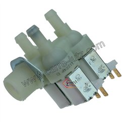 209050  1678013 - Electrovanne 3 voies 90° 10 mm de lave linge Miele  12,90 €