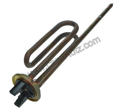 703625  Résistance de chauffe eau 1200W 220V bride 48 mm 19,20 €