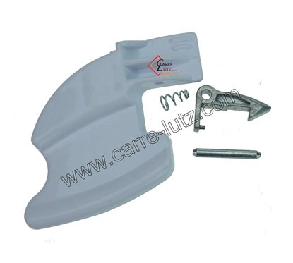 40590006  49016396 - Poignée de hublot de lave linge Candy Hoover  5,20 €