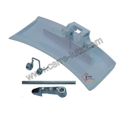 Poignée de hublot blanche 4055186607 de lave linge Electrolux 