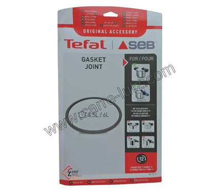 SEB790362  Joint d'autocuiseur 3 4,5 6 litres Seb Sensor inox 22,00 €