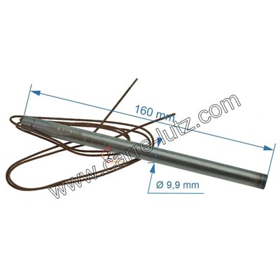703935 Résistance 300W 9,9 mm longueur 160 mm de poêle à pellet 37,50 €