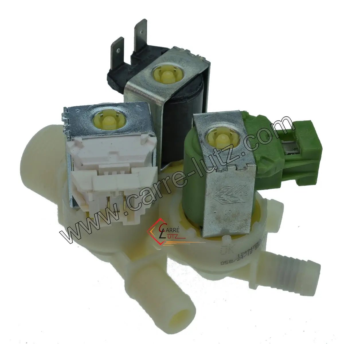 209047  1249472059 - Electrovanne 3 Voies de lave linge AEG Electrolux 27,60 €