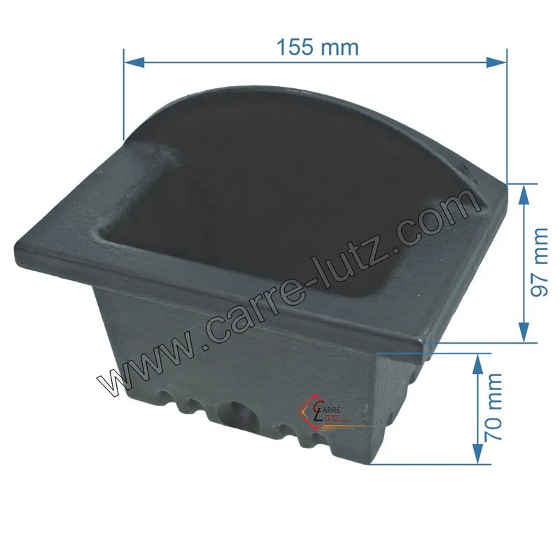 704434  1121110201 - Pot bruleur ou creuset de foyer pour poele a granulé Invicta 63,20 €