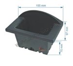 704434  1121110201 - Pot bruleur ou creuset de foyer pour poele a granulé Invicta 63,20 €