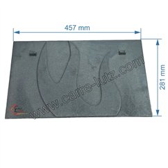 702257  Taque de foyer compatible avec Invicta Foyer 700 PM Eco BM - F670609B 80,50 €