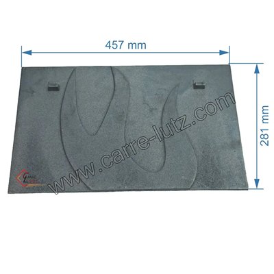702257  Taque de foyer compatible avec Invicta Foyer 700 PM Eco BM - F670609B 80,50 €
