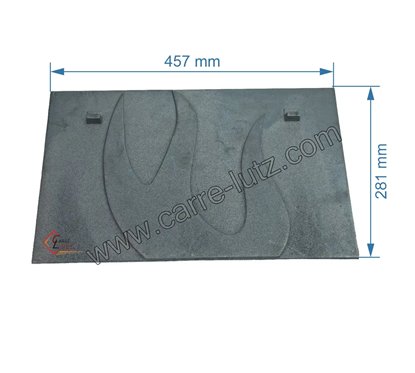 702257  Taque de foyer compatible avec Invicta Foyer 700 PM Eco BM - F670609B 80,50 €