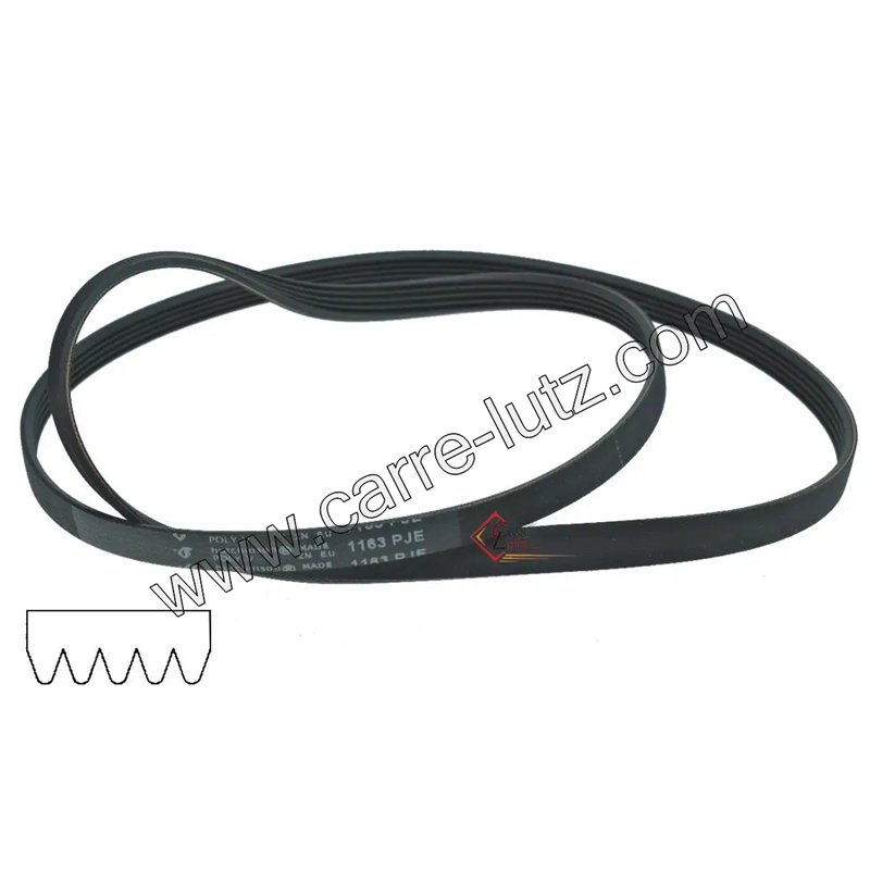 1163 J5 MAEL - Courroie plate de lave linge Fagor Brandt 52x5974