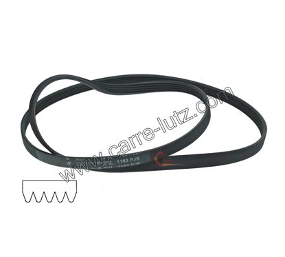 726236  1163 J5 MAEL - Courroie plate de lave linge Fagor Brandt 52x5974 9,60 €