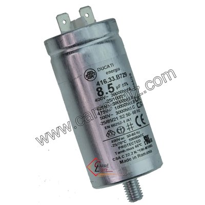 23090015 Condensateur permanent 8,5MF 450V 5,80 €