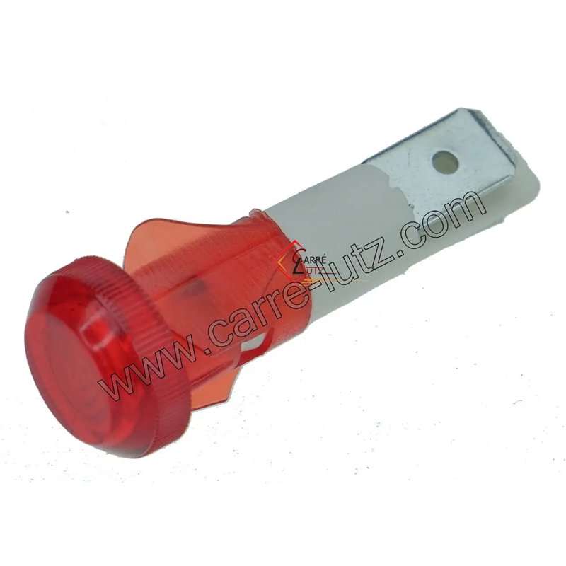 Voyant rouge diamètre 10 mm 230V