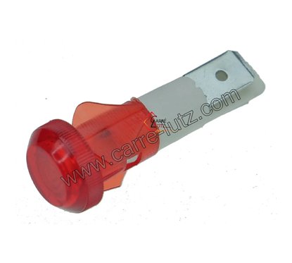 220261 Voyant rouge diamètre 10 mm 230V 1,90 €