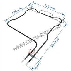 20390048 C00526533 - Résistance de sole 1150W de four Ariston Indesit 11,70 €