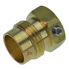 543112 Raccord 3/8 gaz avec vis de fixation pour bougie de pôele à granulés 9,00 €