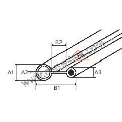 Joint de porte à bulbe