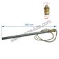 Bougie ou Résistance 400W 12,5 mm longueur 280mm de poêle à pellet 