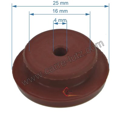 119073  Caoutchouc porte-sonde fumées de poele à pellets 3,60 €