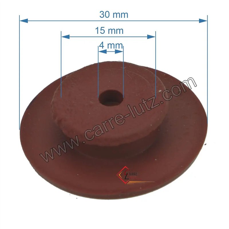 119072  Caoutchouc porte-sonde fumées de poele à pellets 3,60 €