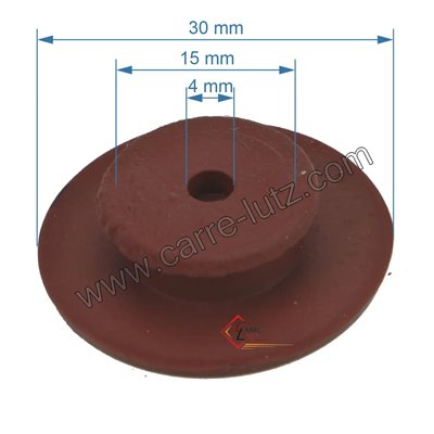 119072  Caoutchouc porte-sonde fumées de poele à pellets 3,60 €