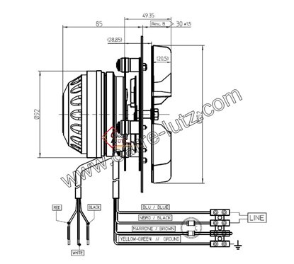 231100  Ventilateur extracteur de fumée de poêle à pellets 144,00 €