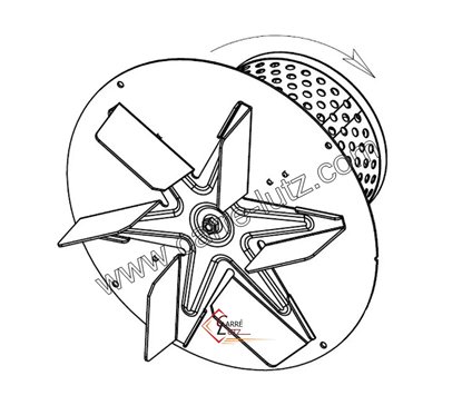 231133  Ventilateur extracteur de fumée R2E210 ou VFM 210/45 de poele a pellet 246,00 €