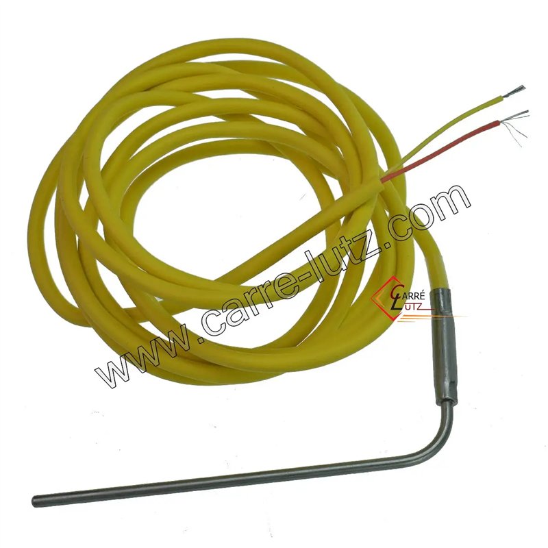 Sonde de température incurvée Tck 3x110mm 2mt de poêle à pellet Sonde de température incurvée Tck 3x110mm 2mt de poêle à pellet