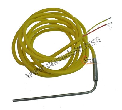 Sonde de température incurvée Tck 3x110mm 2mt de poêle à pellet