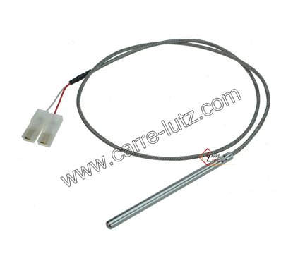 Sonde de température PTCK  1 KOhm 6x100mm 0,69mt de poêle à pellet