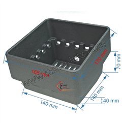 704438  Pot bruleur ou creuset de foyer pour poele a granulé Karmek one 92,40 €