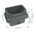 704441  Pot bruleur ou creuset de foyer pour poele a granulé Karmek one 67,40 €