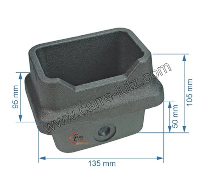 704441  Pot bruleur ou creuset de foyer pour poele a granulé Karmek one 67,40 €