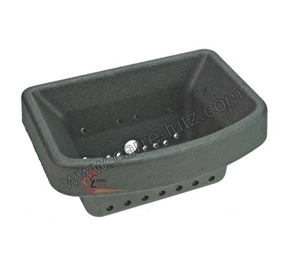 Pot bruleur ou creuset de foyer pour poele a granulé Ravelli