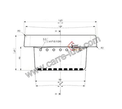 704442  Pot bruleur ou creuset de foyer pour poele a granulé Ravelli 126,80 €