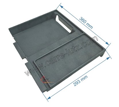 24361310100 - Coté gauche boite circulation de convecteur Godin 3101