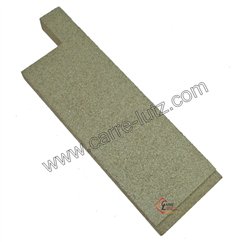 Z35180 - Refractaire avant gauche de poêle à pellets Rika Topo