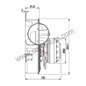 Ventilateur extracteur de fumée RIC282 de poele a pellet Palazzetti 892609190