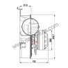 231112  Ventilateur extracteur de fumée RIC282 de poele a pellet Palazzetti 892609190 297,60 €