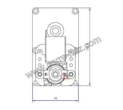 231505  Motoréducteur de vis sans fin de poêle à pellets 3 tour/minute 116,70 €