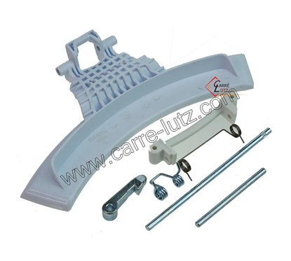 Poignée de hublot blanche 4055248019 de lave linge Electrolux 