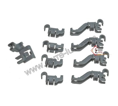 54092007  Kit pince de panier 00632372 de lave vaisselle Bosch Siemens 7,50 €