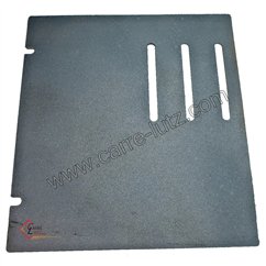 Demie grille de foyer gauche de poêle compatible avec Invicta Alma Primo - F612624B-B